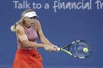 
    Caroline Wozniacki tabte tidligere på ugen til Kiki Bertens i  Western & Southern Open.   John Minchillo/Ritzau Scanpix