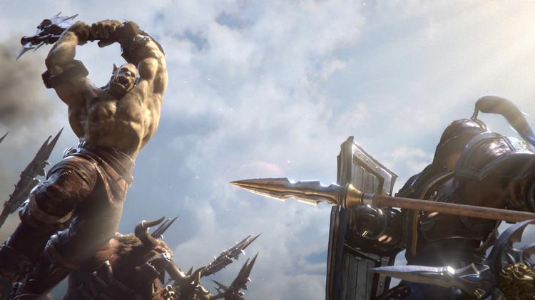 Den syvende udvidelse af Warcraft-universet hedder Battle for Azeroth. Omdrejningspunktet er en voldsom territorial krig mellem orkernes fraktion, Horden, og menneskenes fraktion, Alliancen.  Illustration:  Blizzard Entertainment