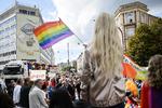 Til morgendagens Pride-parade forventes det, at 25.000 mennesker aktivt vil deltage. 
   Philip Davali/POLFOTO