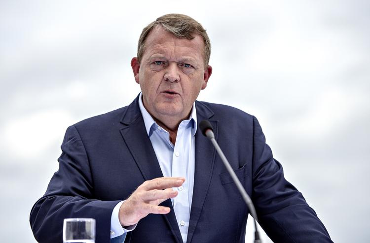 Lars Løkke Rasmussen brugte Venstres sommergruppemøde som platform til at angribe oppositionen på sundhedsområdet. Henning Bagger/Ritzau Scanpix