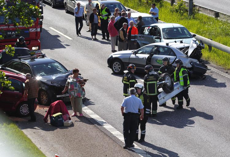 
    Der er hjælp at hente, hvis man er udsat for en trafikulykke. (arkivfoto) Jens Dresling/POLFOTO