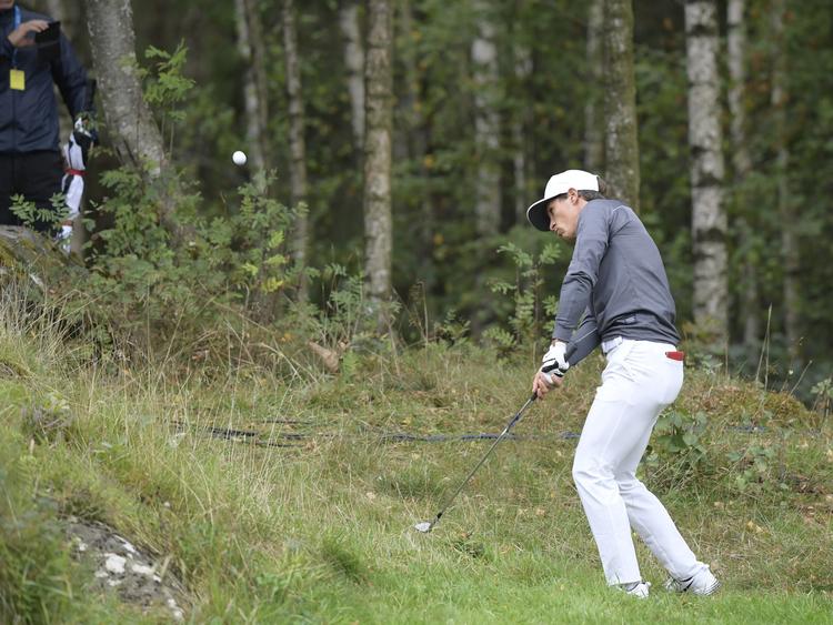 Med sin placering som nummer 41 i verdens var Thorbjørn Olesen den højest rangerede af  de 150 spillere i feltet i Nordea Masters. 10040 Anders Wiklund/tt/Ritzau Scanpix