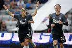  Viktor Fischer scorede sit fjerde sæsonmål mod AGF.
   Jens Dresling/POLFOTO