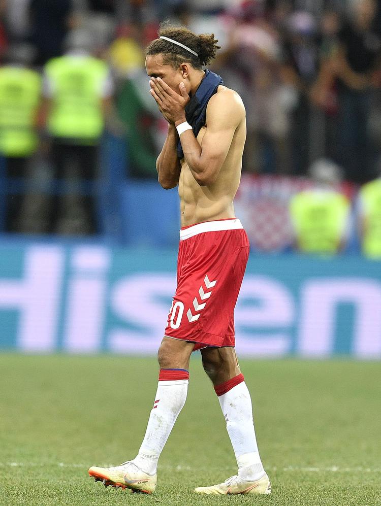  Yussuf  Poulsen scorede og assisterede, da Leipzig spillede sig videre til 2. runde af den tyske pokalturnering.  Martin Meissner/AP