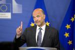 EU-kommissær Pierre Moscovici forsvarer EU's rolle under den græske krise: »Hvis Grækenland havde forladt euroen, så ville situationen i dag være meget værre«. Virginia Mayo/AP