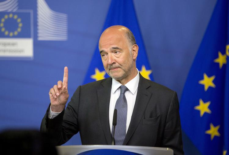 EU-kommissær Pierre Moscovici forsvarer EU's rolle under den græske krise: »Hvis Grækenland havde forladt euroen, så ville situationen i dag være meget værre«. Virginia Mayo/AP