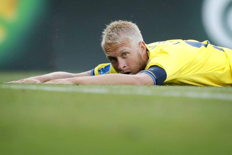 
    Er den tidligere Brøndby-kaptajn på vej til comeback i blåt og gult?
   Jens Dresling/POLFOTO