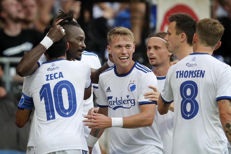  Dame N'Doye og  Viktor Fischer scorer flittigt for FCK i øjeblikket.  Jens Dresling/POLFOTO