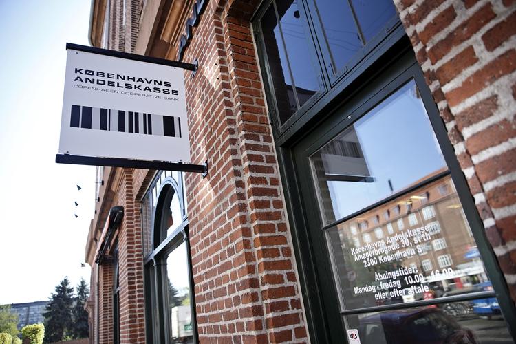 Københavns Andelskasse på Amagerbrogade.
   Jens Dresling/POLFOTO