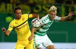 Thomas Delaney (tv.) skal efter en succesrig tid i Werder Bremen være med til at løfte Borussia Dortmund det sidste tilbage i toppen af Bundesligaen. Michael Dalder/Ritzau Scanpix