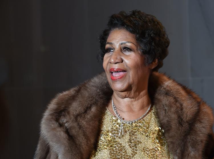 Aretha Franklin blev 76 år.    Molly Riley/Ritzau Scanpix