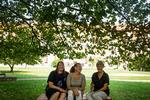 Anne-Marie Skipper, Annette Dahl og Hanne Nielsen arbejder i administrationen på Sundhedscenter Odsherred, hvor ideen er, at sundhedsydelserne skal tilbydes tæt på borgeren. Therese Jægtvik/POLFOTO