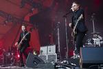 Interpol spillede også til dette års Roskilde Festival på Orange Scene.  Tycho Gregers/RITZAU