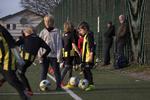
    En gruppe børn spiller på holdet U8 i Frederiksberg Boldklub. Klubben kræver to forældre som trænere for at starte et børnehold. Forening, foreningsliv, frivillige, frivilligt arbejde, træning, motion, sport. 
   Arkivfoto: Finn Frandsen