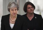Hvordan kommer et Brexit til at se ud? DEn aftale har forhandlerne nu fire uger længere til at strikke sammen. Briterne forlader EU 29. marts 2019.  Clodagh Kilcoyne/AP