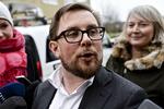 
Simon Emil Ammitzbøll-Bille og Christina Egelund i forbindelse med et bestyrelsesmøde sidste år i Nyborg. De to meldte sig med få dages mellemrum ud af partiet for nylig.
   Foto: Norde Ernst Van/POLFOTO