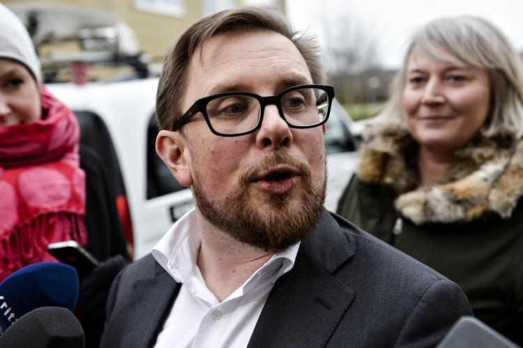 
Simon Emil Ammitzbøll-Bille og Christina Egelund i forbindelse med et bestyrelsesmøde sidste år i Nyborg. De to meldte sig med få dages mellemrum ud af partiet for nylig.
   Foto: Norde Ernst Van/POLFOTO