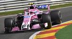 Stortalentet Esteban Ocon starter som nr. 3 i søndagens belgiske grandprix, men hans fremtid i klassen er usikker. Geert Vanden Wijngaert/AP