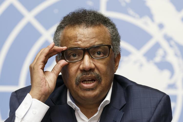 Tedros Adhanom, der er chef for WHO,  kalder de gode resultater de 'første globalt set og glimt af håb for mennesker med sygdommen'. Salvatore Di Nolfi/AP
