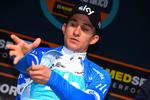 Michal Kwiatkowski fører stadig Spanien Rundt sammenlagt. Dario Belingheri/AP