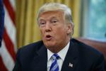 Donald Trump taler under et møde i Det Hvide Hus 28. august 2018.Foto: AP Photo/Evan Vucci, File
   Evan Vucci/AP