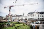 Metrobyggeriet har gjort Kongens Nytorv til en skrammelplads i årevis og bidraget til mismodet, mener Bettina Heltberg Jakob Jørgensen/POLFOTO