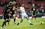 
    Bashkim Kadrii  nåede blot 27 kampe i Superligaen for FCK. I sidste sæson var han udllejet til Randers, hvor han var en kæmpe succes med 7 mål og 10 oplæg.  Poulsen Lars/POLFOTO