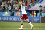 Anfører Simon Kjær og resten af landsholdet skal nu tage stilling til, om de vil spille på en midlertidig aftale. Finn Frandsen/POLFOTO