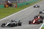  Lewis Hamilton  vandt karrierens 79. grandprix-sejr og har nu et forspring på 30 point i VM-serien. Antonio Calanni/AP