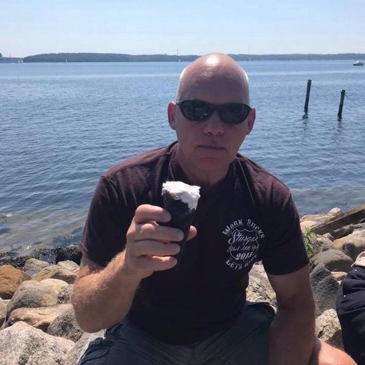 Knud Ahrnkiel, byrådsmedlem i Kerteminde valgt for DF, er et udendørsmenneske, siger han. Det her foto fra Ahrnkiels Facebook, har Politiken fået tilladelse til at anvende.  Privatfoto