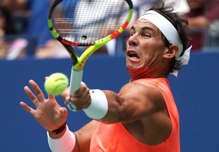 Rafael Nadal måtte slås hårdt i både 3. og 4. runde, men han er nu fremme i endnu en grand slam-kvartfinale, og der plejer han at være stærk.
   Timothy A. Clary/Ritzau Scanpix