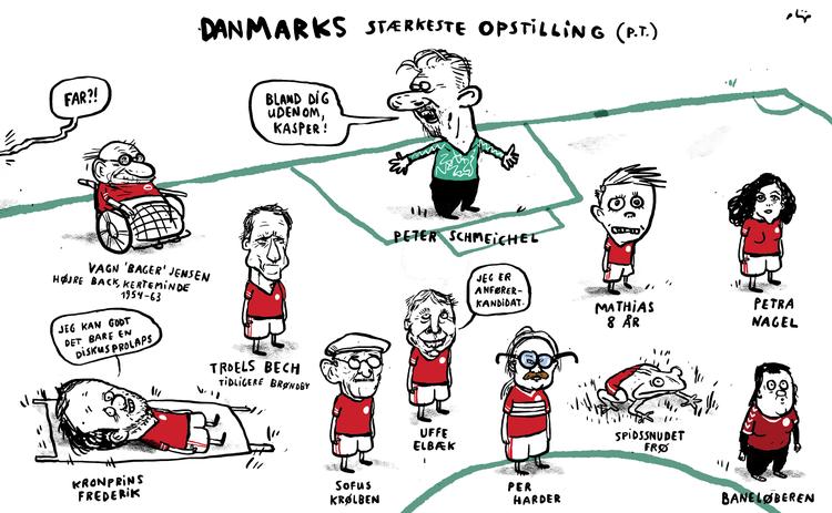 Tegning: Philip Ytournel
   /POLITIKEN