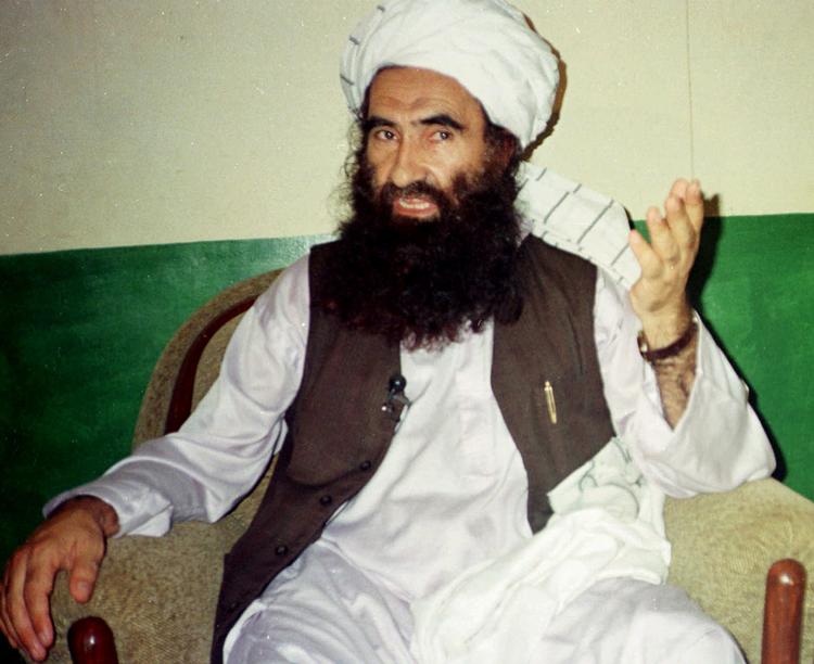 Jalaluddin Haqqani blev 79 år.  Mohammed Riaz/AP
