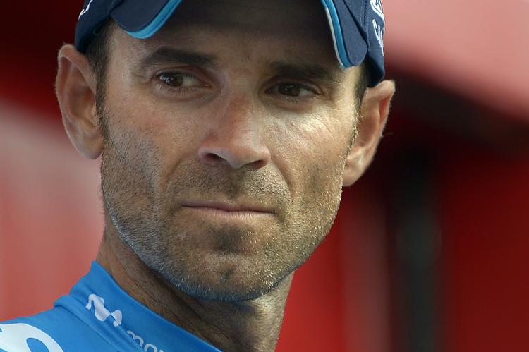 Veteranen Alejandro Valverde er kun et enkelt sekund fra den røde førertrøje, men er ovenud tilfreds med, som Vueltaen hidtil er forløbet. Jorge Guerrero/Ritzau Scanpix