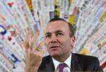 CSU-politiker, Manfred Weber kandiderer åbent til at blive formand for EU-Kommissionen efter Jean-Claude Juncker. Domenico Stinellis/AP