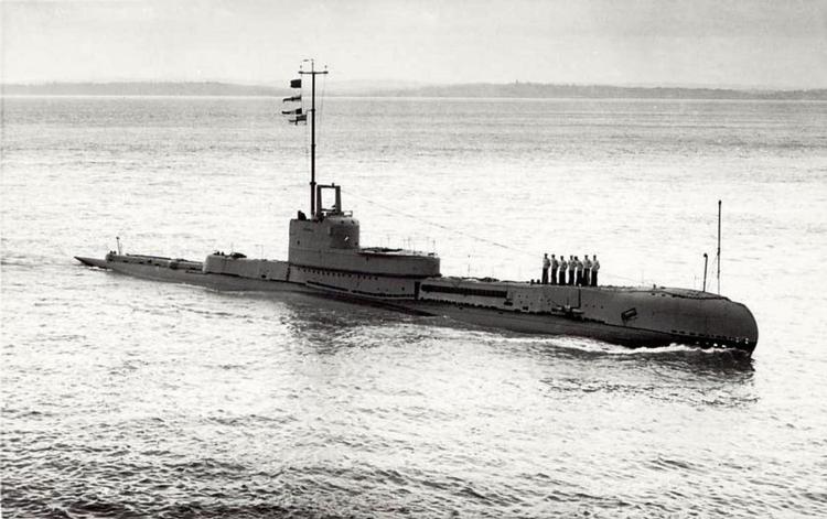 Sådan så HMS Sturgeon ud. Sea War Museum Jutland/handout/Ritzau Scanpix