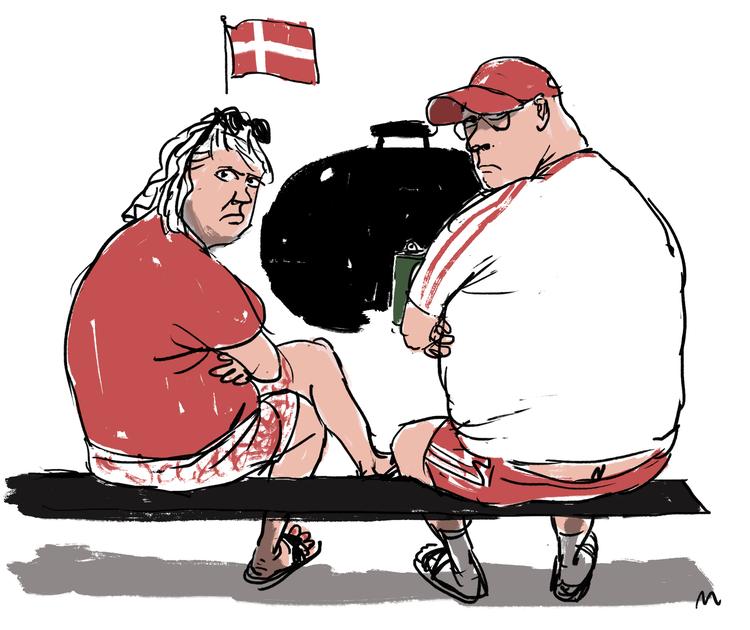 Arkivtegning Mette Dreyer