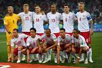 De 11 startende, da Danmark indledte VM-nedturen mod Kroatien i Rusland 1. juli: Schmeichel, Cornelius, Dalsgaard, Zanka, AC, Kjær, Eriksen, Delaney, Braithwaite, Knudsen og Poulsen.  Johannes Eisele/Ritzau Scanpix