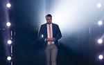 Jimmie Åkesson ved partilederdebat på svensk TV4.
   Stina Stjernkvist/tt/Ritzau Scanpix