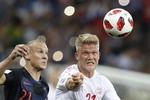 Siden udtagelsen af den danske trup 20. august er der sket én ændring: Andreas Cornelius (th.) har skiftet klub. Efrem Lukatsky/AP