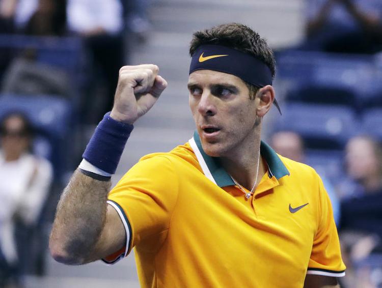 Hammeren fra den argentinske pampas, Juan Martin del Potro, er tilbage i den finale, hvor det hele startede. Foto: Seith Wenig/AP 