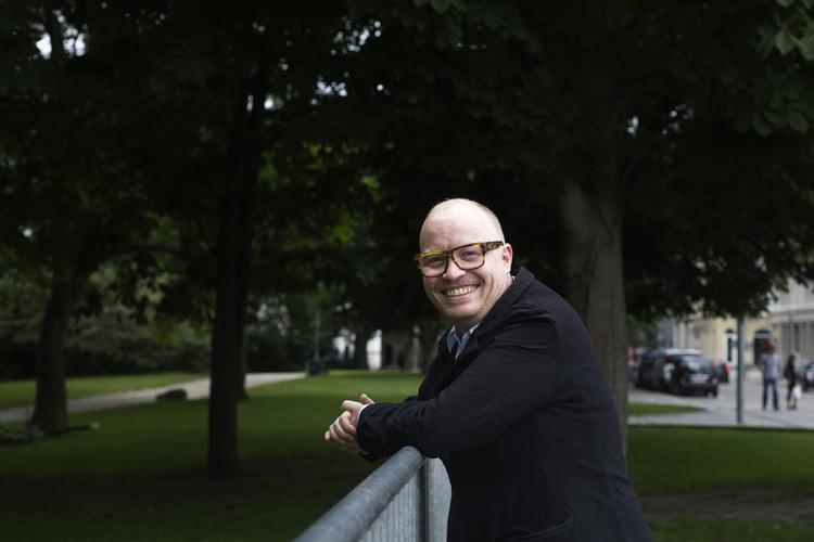 
»Jeg glæder mig til at udfolde Alternativets bud på grønt, solidarisk og demokratisk Europa i den kommende valgkamp«, siger Rasmus Nordqvist.
   Mathias Svold/POLFOTO