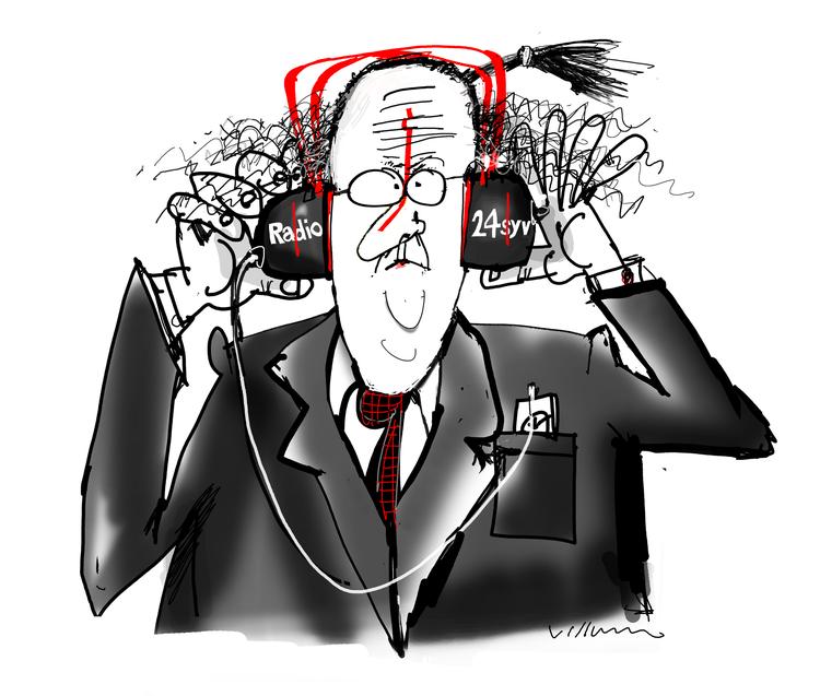 ½ Jørn Villumsen (arkiv)/Politiken-Tegning
