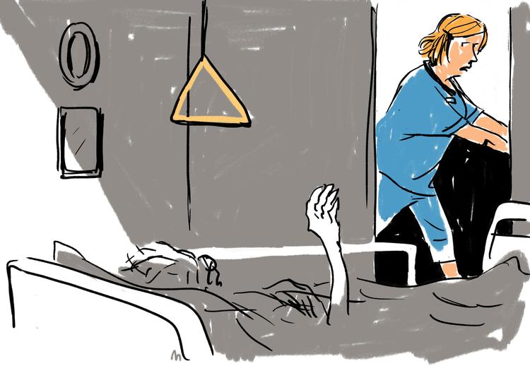 Arkivtegning Mette Dreyer