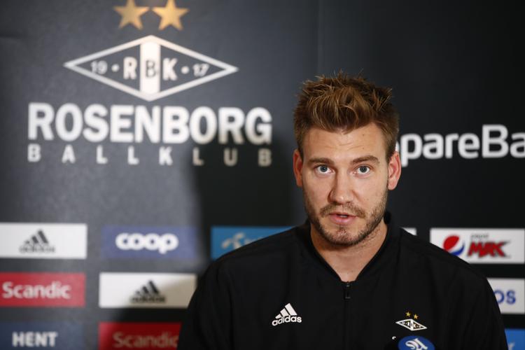  Nicklas Bendtner er tilbage i Trondheim. Pedersen, Terje/Ritzau Scanpix