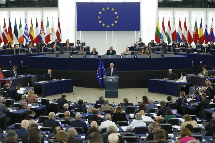  Jean-Claude Juncker holder onsdag sin sidste store tale som kommissionsformand i EU.
   Jean-francois Badias/AP