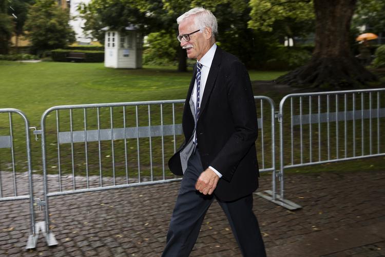 Johannes Riis fratræder sin stilling som litterær direktør for Gyldendal. Han fortsætter dog som forlægger. Arkivfoto Tycho Gregers