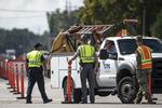 Amerikanere på østkysten ruster sig lige nu til orkanen Florence, som ventes af ramme kysten ved i den sydlige del af North Carolina og den østlige del af South Carolina natten til fredag. Sean Rayford/AP