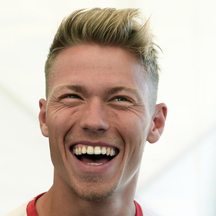 Det gik ikke ubemærket hen, at Viktor Fischer flashede en Louis Vuitton-taske under konflikten mellem DBU og Spillerforeningen for nylig.   Lars Poulsen (arkiv)/POLFOTO
