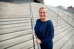 Antropologen Pernille Hjortkjær fra Aarhus sløsede i mange år sine penge væk, men nu har hun styr på økonomien, sparer op og investerer. Jens Dresling/POLFOTO